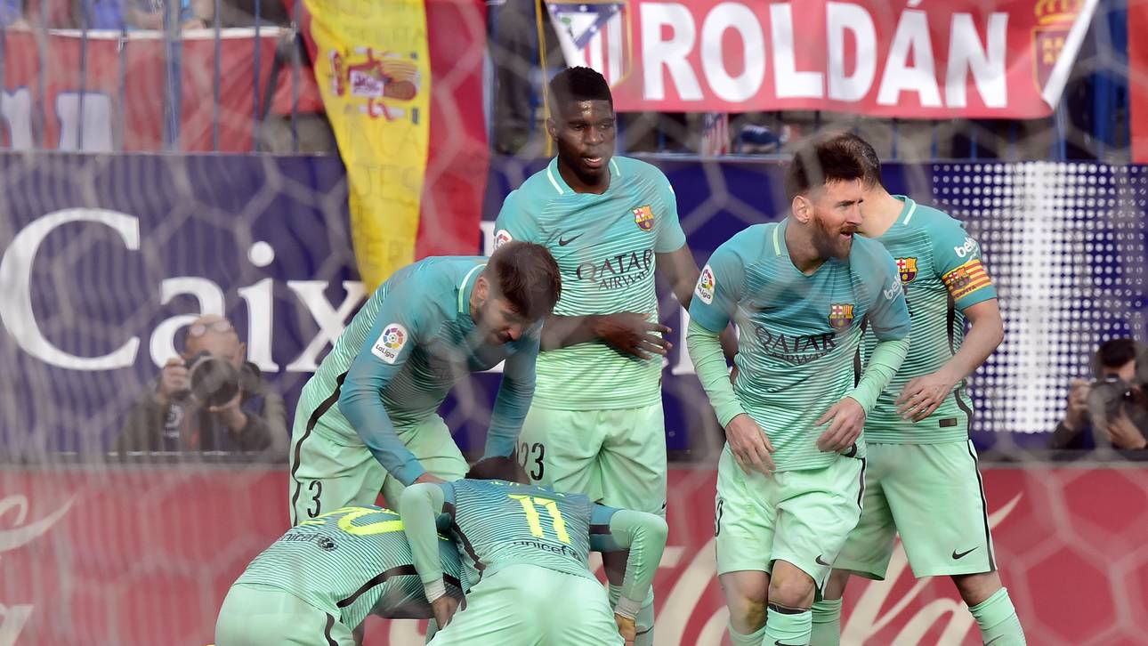 Messi schockt Atletico im Topspiel