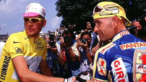 Marco Pantani und Jan Ullrich kämpften um Siege bei der Tour de France