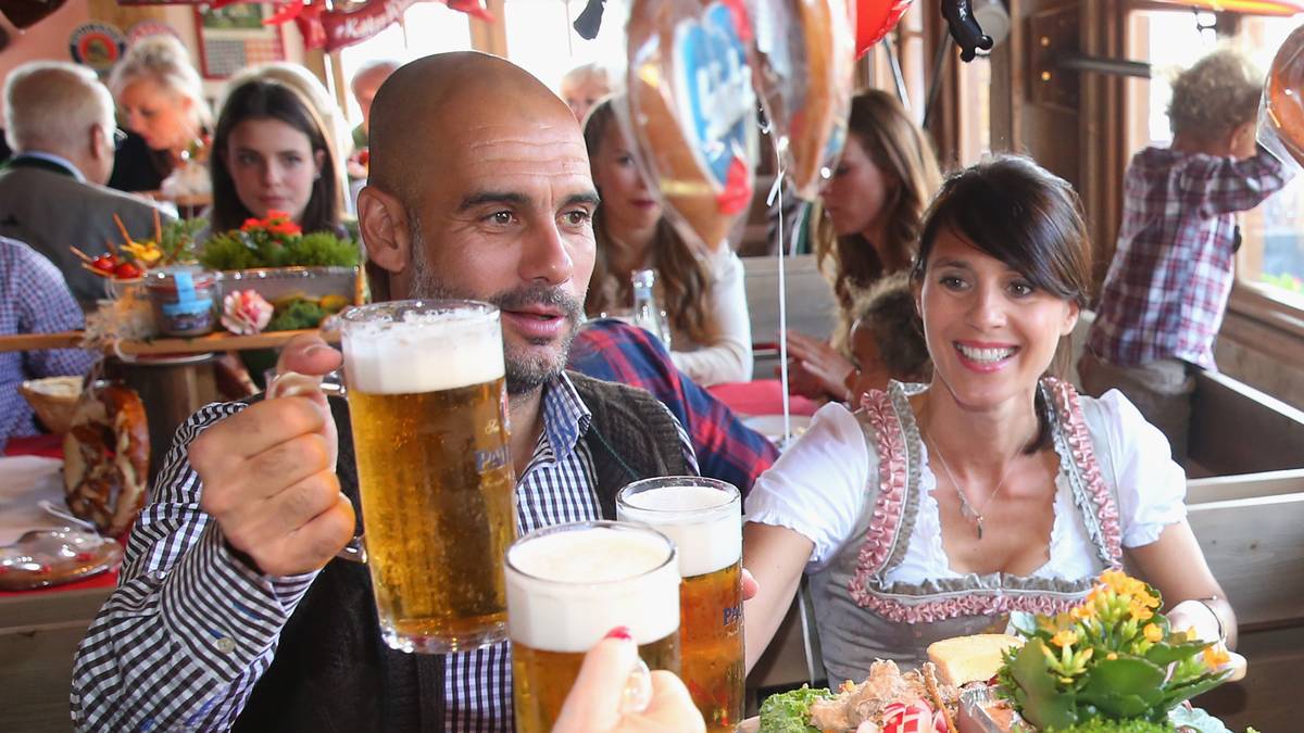 Pep Guardiola und Cristina 