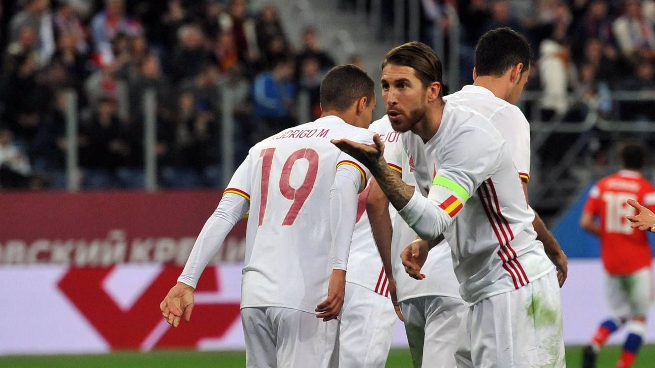 Sergio Ramos traf gegen Russland zweimal