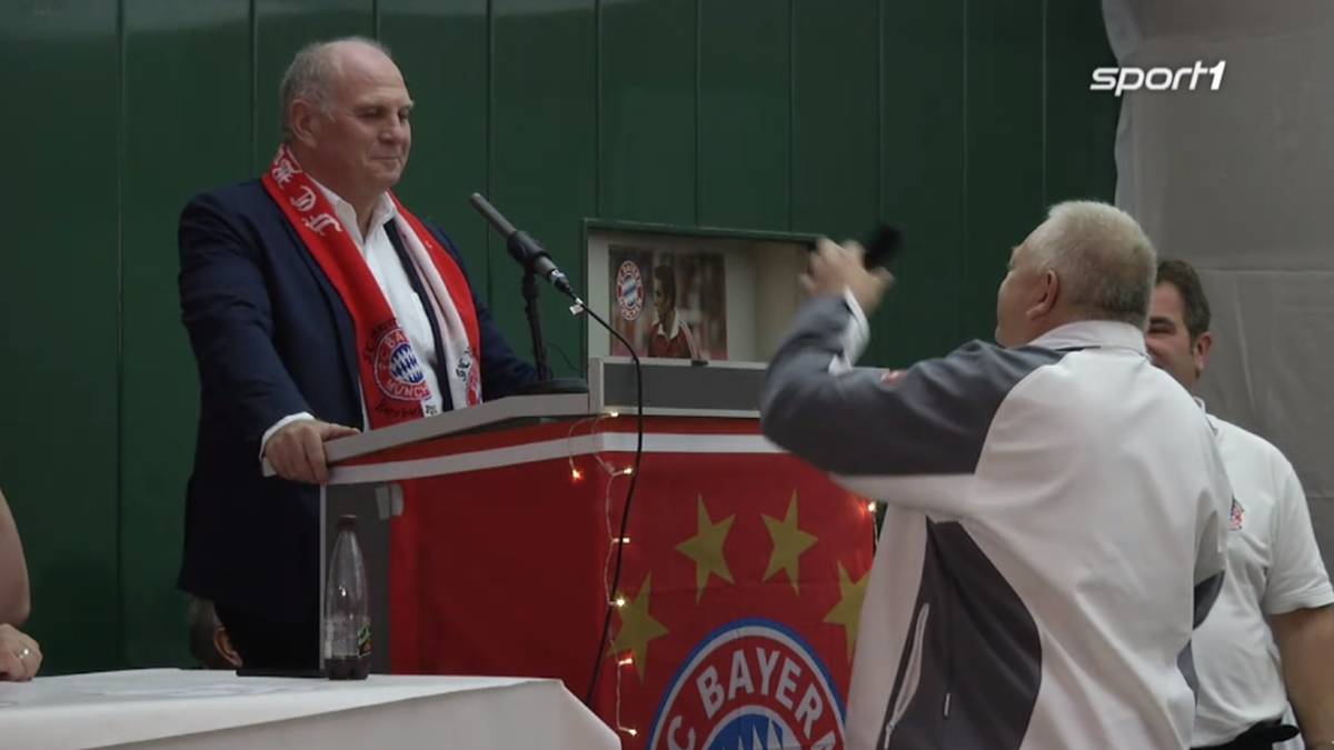 Bei einem Fanclub-Besuch am 2. Dezember versucht ein anderer Anhänger mit versöhnlicheren Worten die Wogen zu glätten, formuliert den Weihnachtswunsch, dass Breitner und Hoeneß Frieden schließen mögen. Hoeneß antwortet, diesen Wunsch könne er leider nicht erfüllen