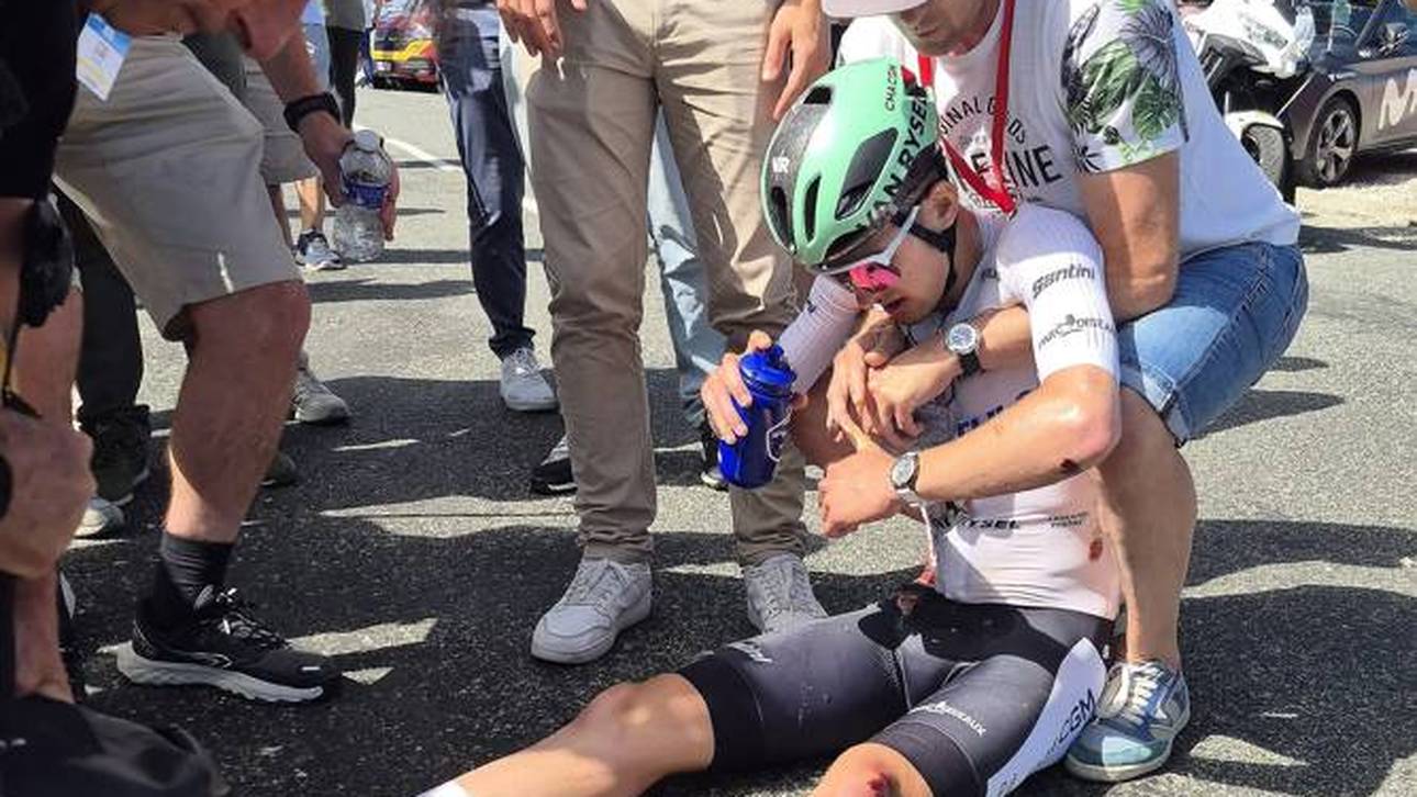 Sturz: Rad-Wunderkind gibt auf