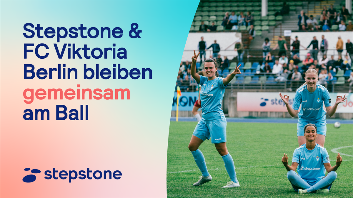 Stepstone & FC Viktoria Berlin bleiben gemeinsam am Ball