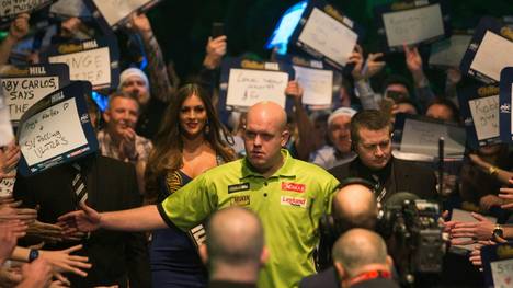 Van Gerwen gewann zuletzt 2019 die Darts-WM