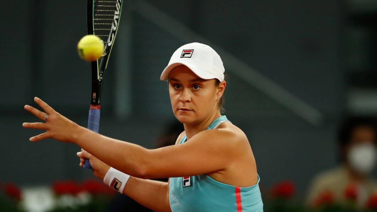 Barty im Finale von Madrid