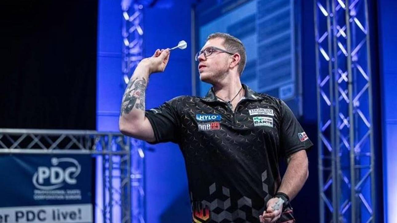 Der neue Deutsche auf der Darts-Tour