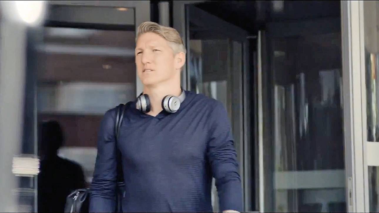 Schweinsteiger-Werbung erregt Fans