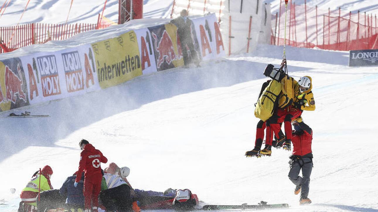 Streif-Horror: Diagnosen nach Sturz