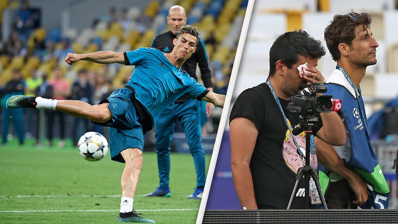 Ronaldo schießt Fotografen blutig