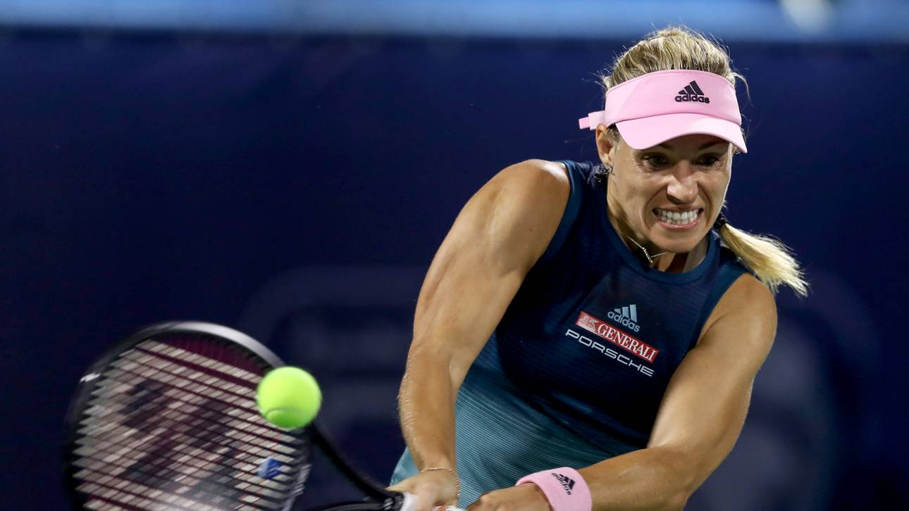 Kerber mit perfektem Auftakt