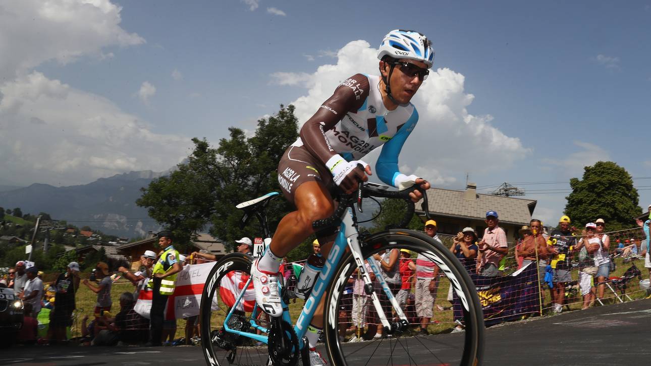 Pozzovivo fährt ins Gelbe Trikot