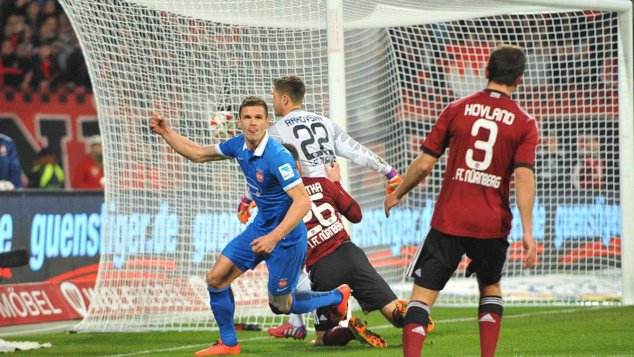 Nürnberg unterliegt Heidenheim