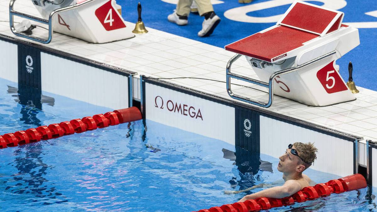 Florian Wellbrock verpasst im 800 m Freistil knapp eine Medaille. Der Deutsche landet auf dem bitteren vierten Platz