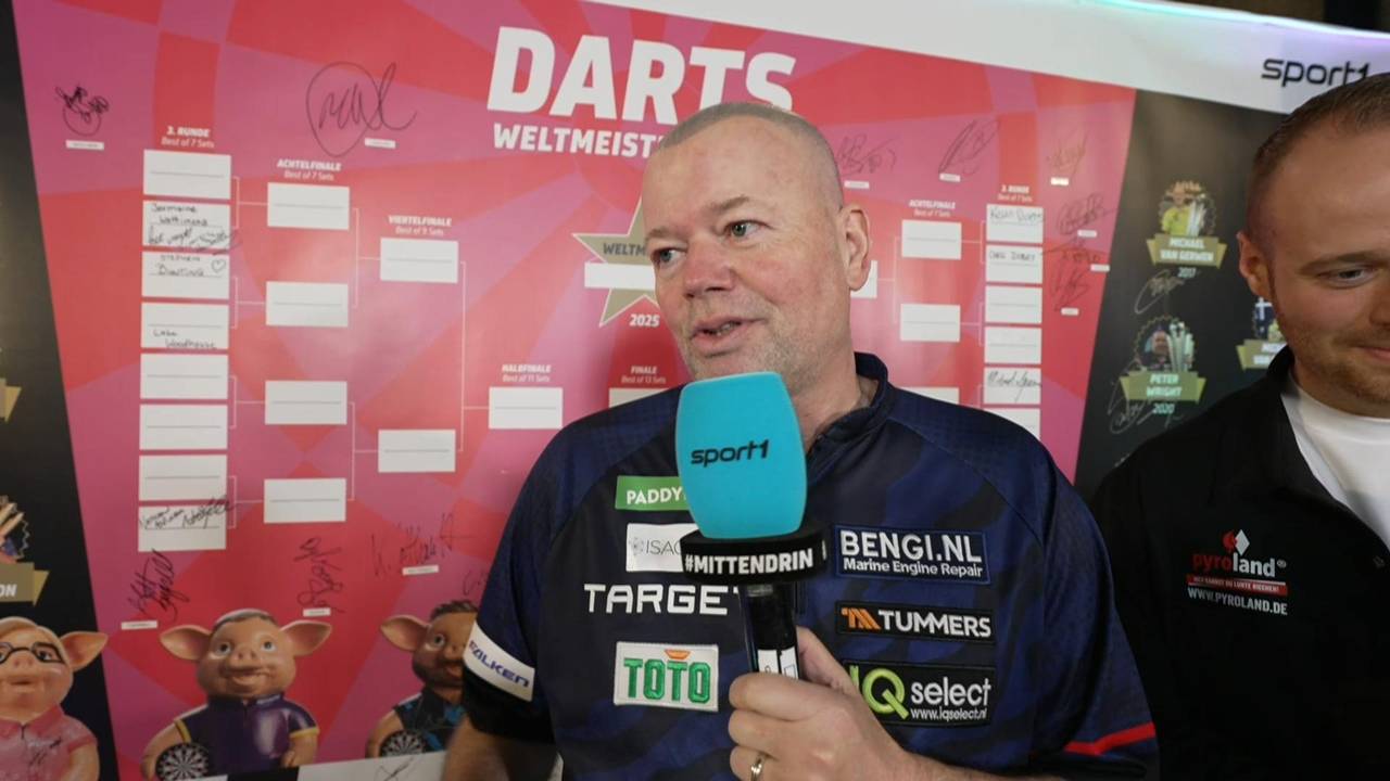 Verwirrung um Walk-On-Song? Darts-Legende van Barneveld reagiert