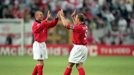  David Beckham and Alan Shearer entgingen bei der WM 1998 einem Anschlag