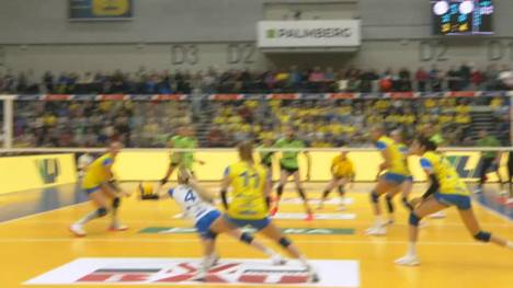 Schwerins Libera Anna Pogany zeigt, was auf dieser Position alles möglich ist. 