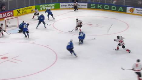 Kanada fährt im fünften Spiel bei dieser WM den fünften Sieg ein. Gegen Slowenien gewinnt der Favorit mit 3:1.