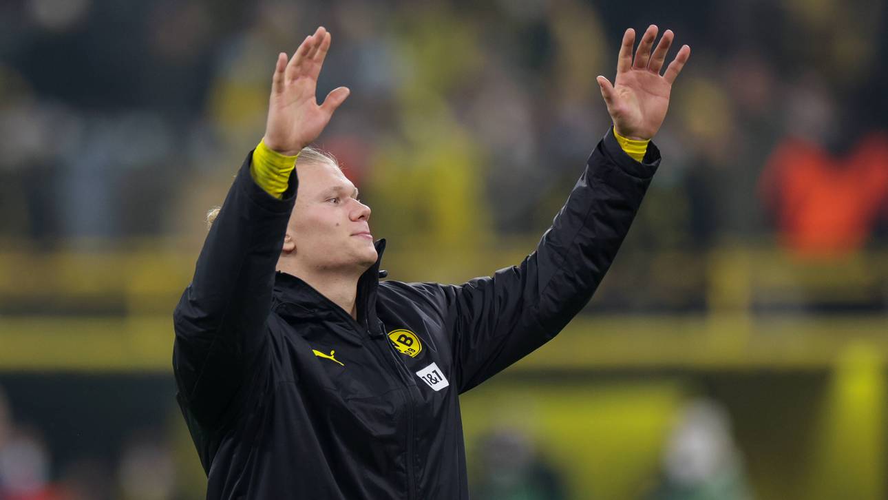 Haaland verstört mit Ego-Ehrenrunde