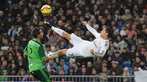Cristiano Ronaldo erzielt alle drei Treffer für Real gegen Celta Vigo