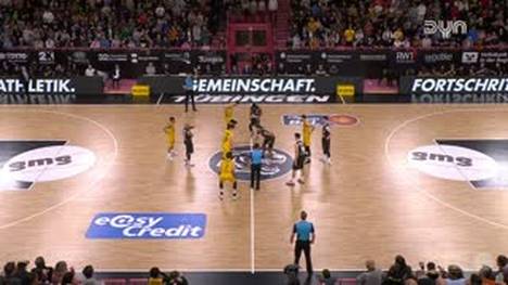Spiel Highlights zu Tigers Tübingen - HAKRO Merlins Crailsheim (1)
