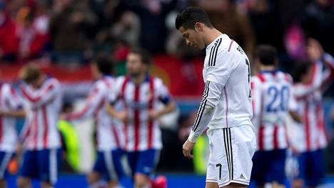 Cristiano Ronaldo verlor vor seiner Party mit Real Madrid bei Atletico