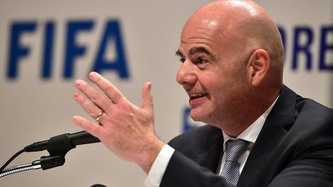 Gianni Infantino sprach in Dubai über die Organisation der WM 2022 in Katar