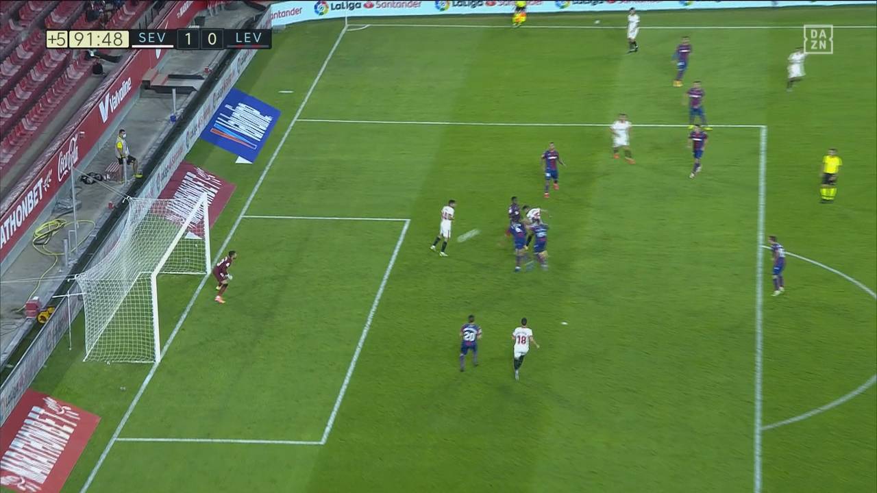 FC Sevilla - UD Levante (1:0): Tor und Highlights im Video La Liga
