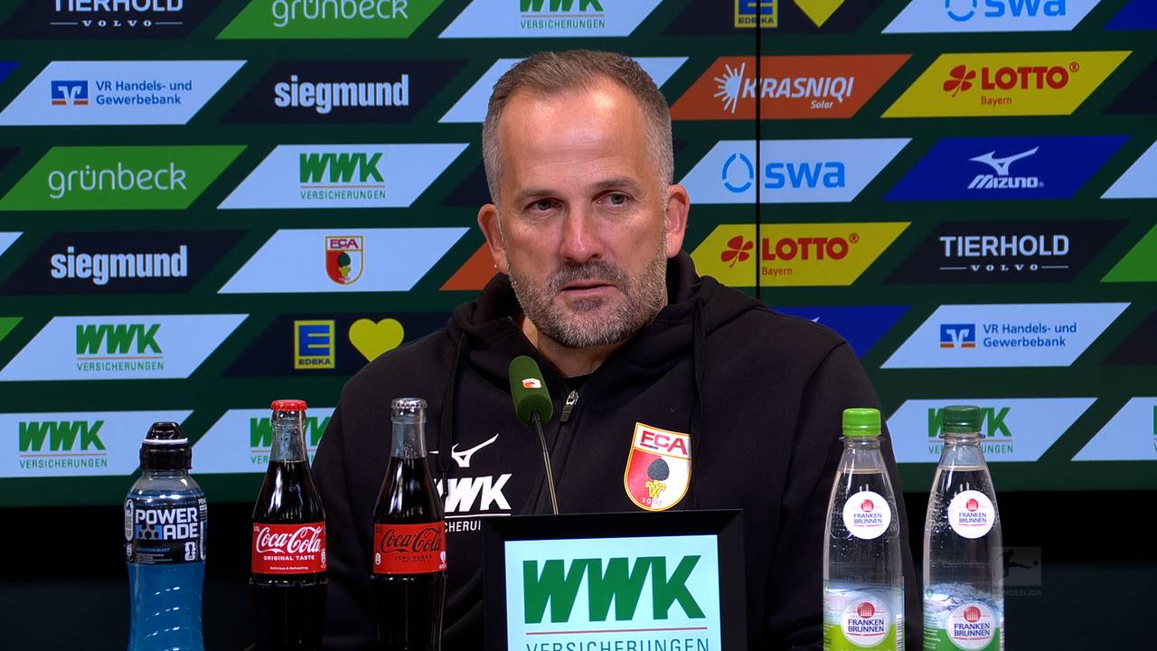 Das hat Augsburgs Coach noch nie erlebt