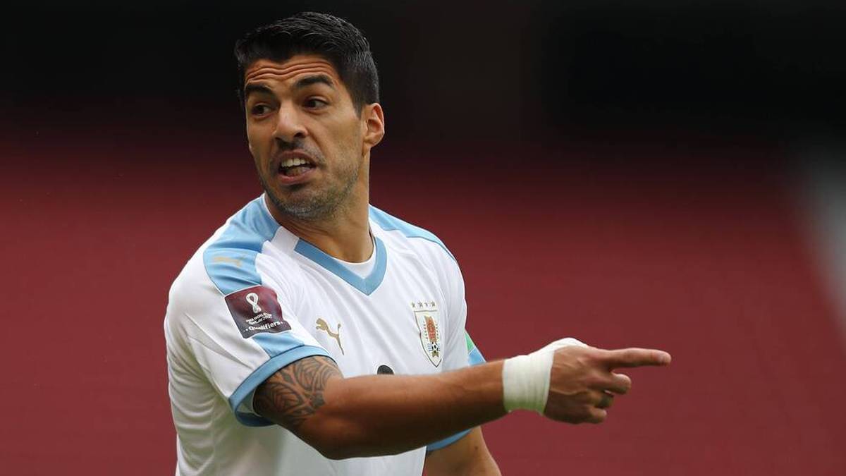 Luis Suárez im Auswärtstrikot