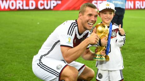 Lukas Podolski wurde 2014 Weltmeister
