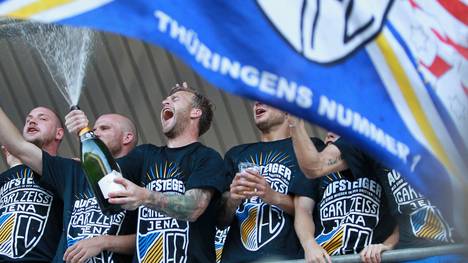 FC CZ Jena v Viktoria Koeln - Third League Playoff Leg Two