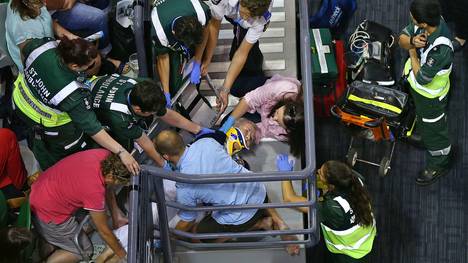 Während des Spiels von Ana Ivanovic kam es zu einem dramatischen Zwischenfall