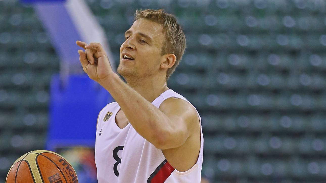 Heiko Schaffartzik im Trikot der deutschen Nationalmannschaft