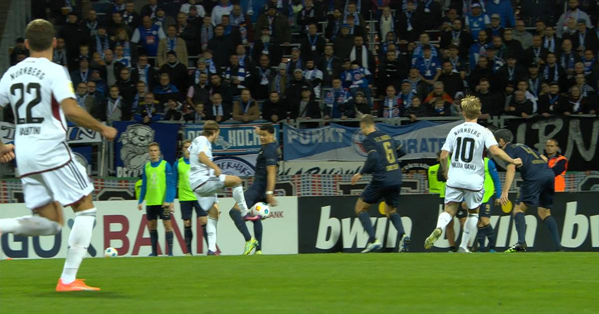 1. FC Nürnberg – Hansa Rostock (3:2 n.V.): Tore & Highlights | DFB-Pokal