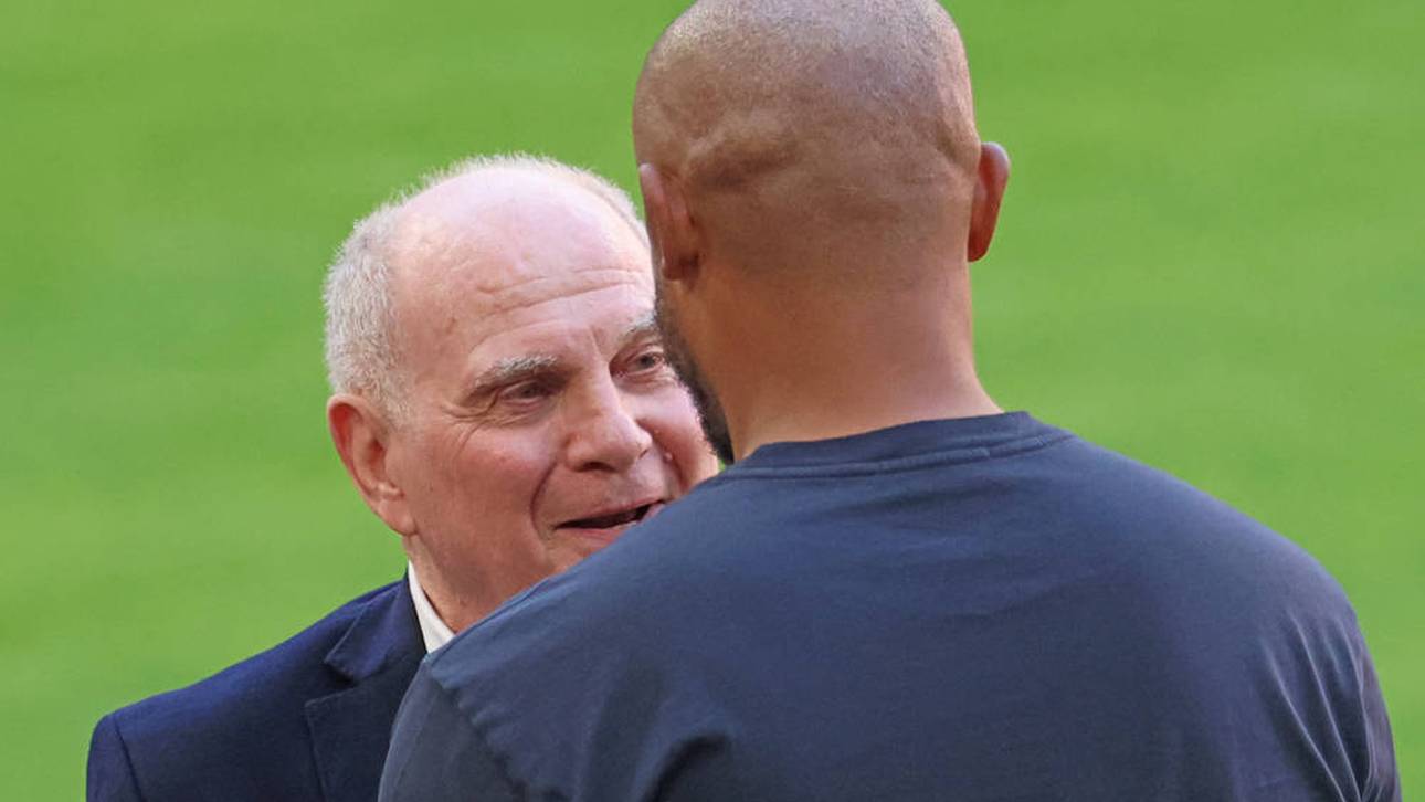 Uli Hoeneß schätzt die Arbeit von Vincent Kompany 