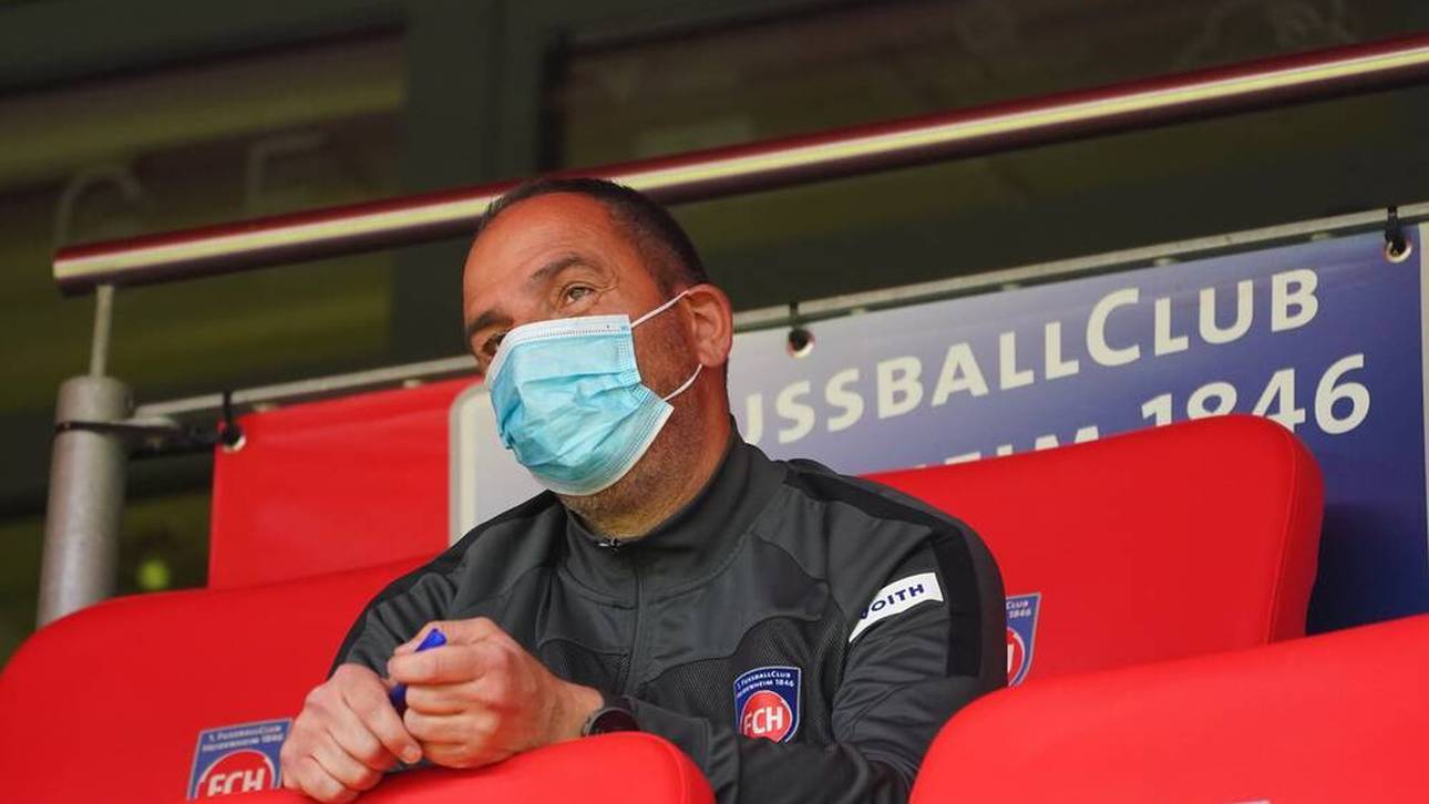 Heidenheim-Coach im Krankenhaus