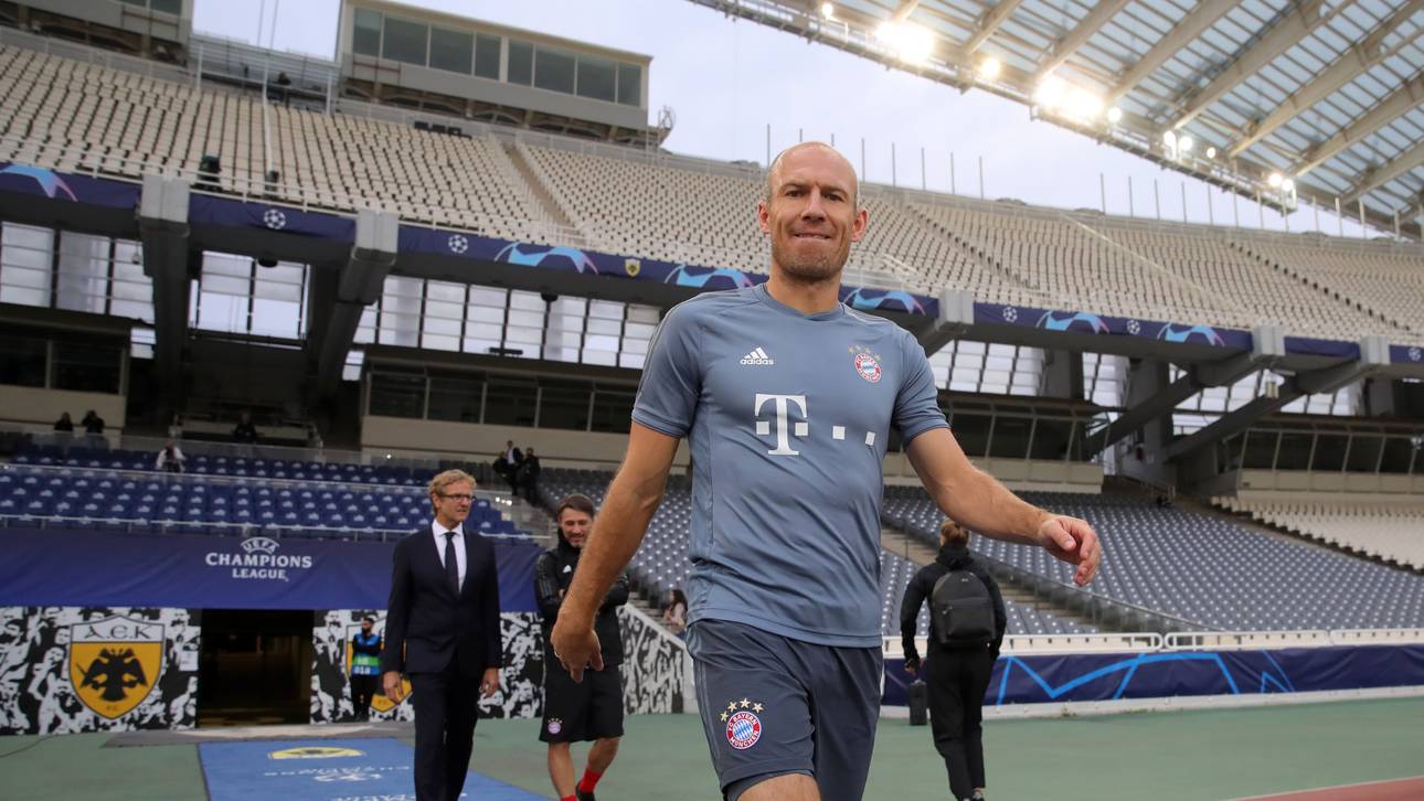 Robben spricht über Angebote