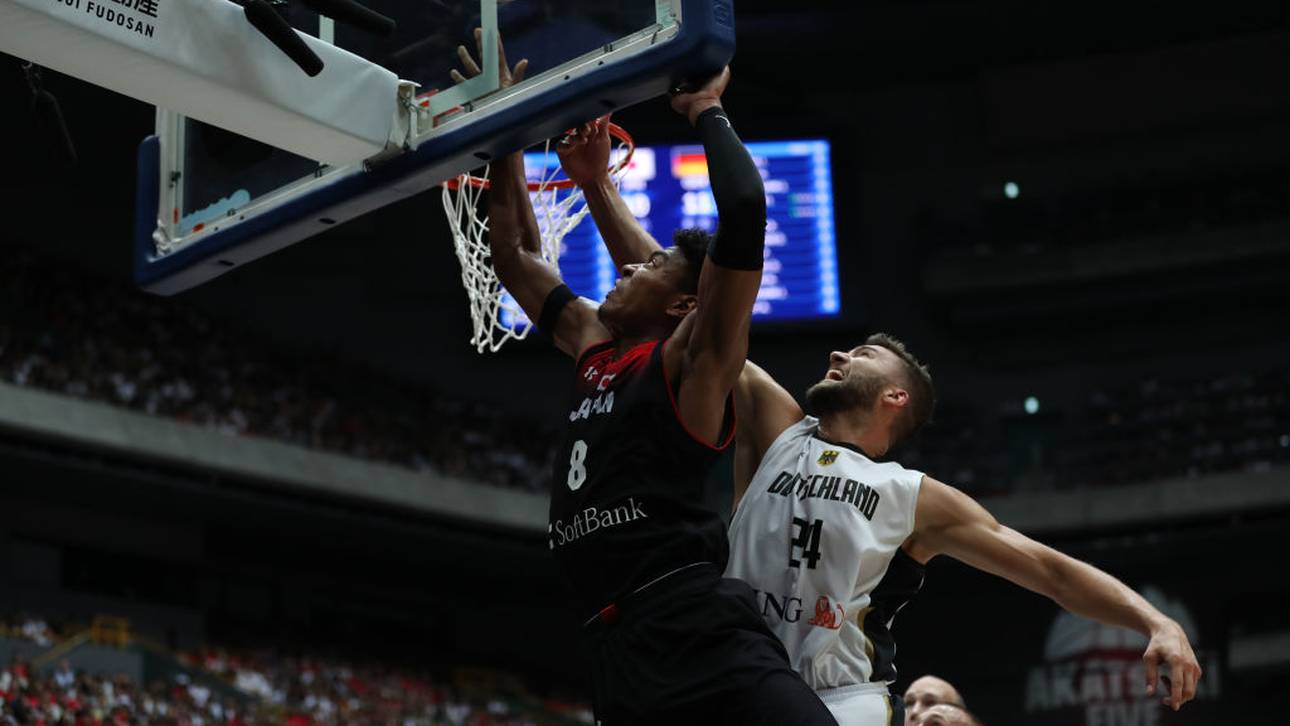 Dämpfer für DBB-Team gegen Japan