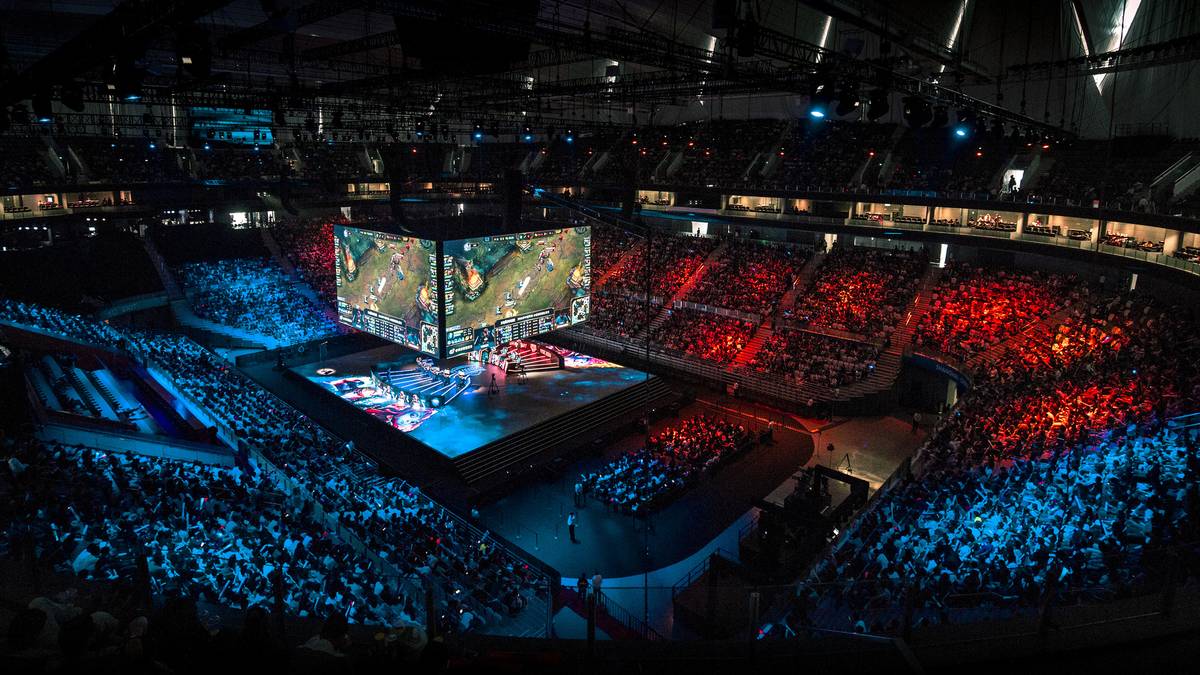 Zu den Playoffs wurde das Stadion natürlich wieder voll