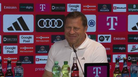 Max Eberl spricht über den neuen Bundestrainer Jürgen Klopp und den Kontakt der beiden. Dabei kann sich Eberl einen kleinen süffisanten Spruch nicht verkneifen.