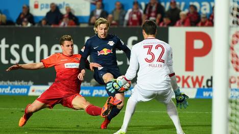 Marius Mueller-1. FC Kaiserslautern v RB Leipzig - 2. Bundesliga