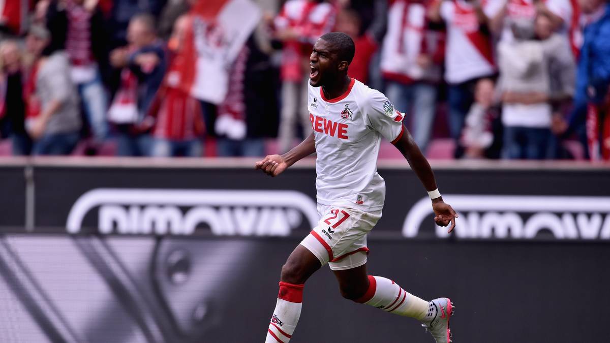 5. Platz: Anthony Modeste (1. FC Köln) - 15 Tore