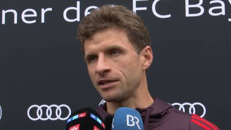 Die Bayern-Stars Thomas Müller und Manuel Neuer wurden am Montag im Rahmen des DFB-Länderspiels gegen die Niederlande verabschiedet. Das Duo spricht über einen gelungenen Abend.