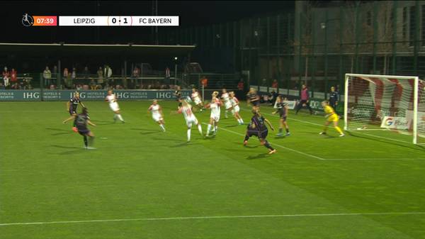 Gwinn-Hammer bei Bayern-Lehrstunde für Leipzig