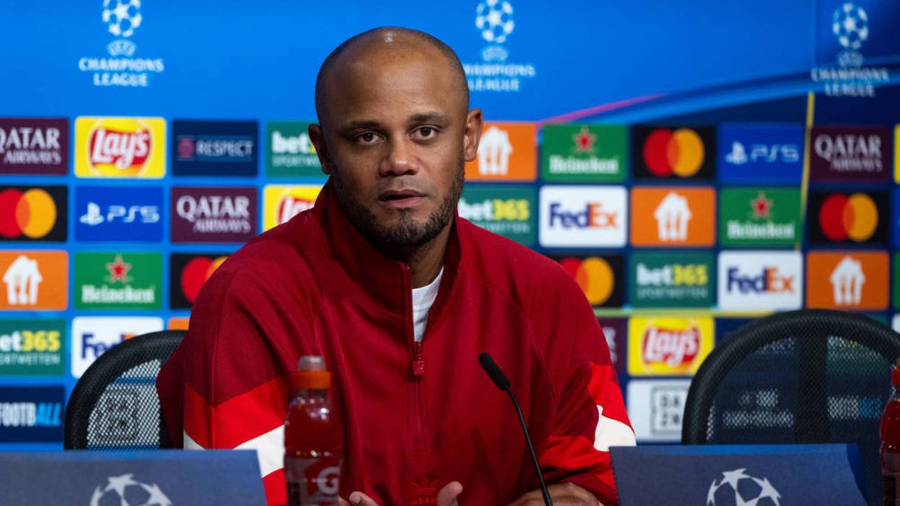 Kompany mit emotionaler PK-Rede