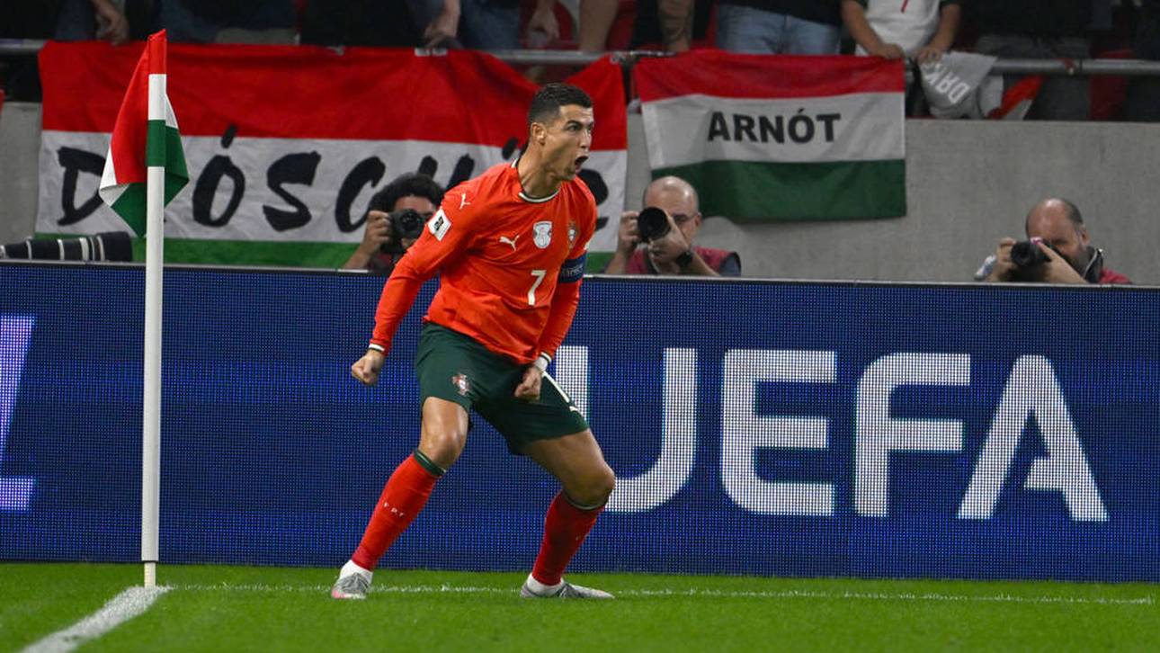 Cristiano Ronaldo traf vom Elfmeterpunkt zum zwischenzeitlichen 2:1