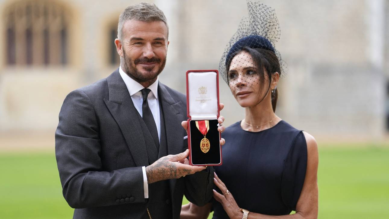 Beckham zum Ritter geschlagen