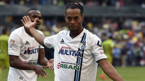 Ronaldinho spielte zuletzt beim FC Queretaro in Mexiko