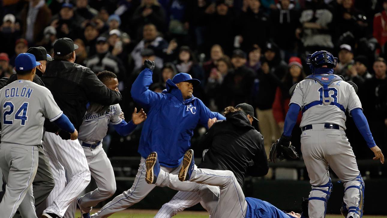 Wüste Prügelei in Chicago