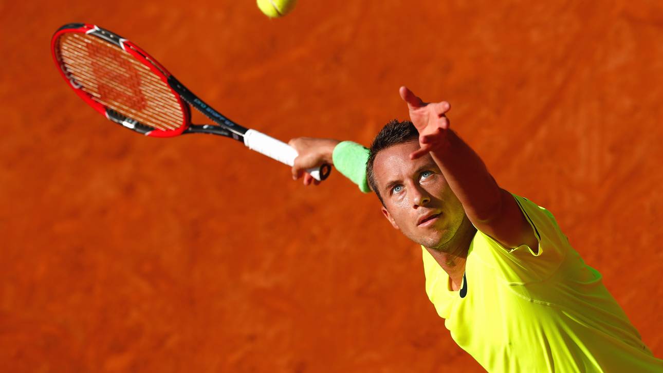 Kohlschreiber glänzt, Mayer raus